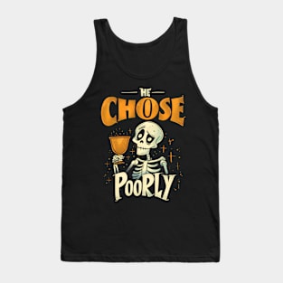 He Chose Poorly - Holy Grail - Indy Tank Top